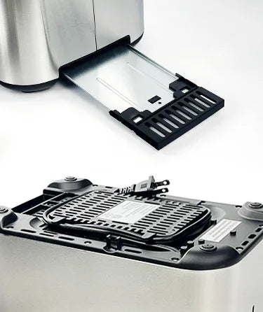 Grille-Pain en Acier Inoxydable - Tactile et Compact
