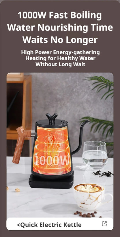 Bouilloire Électrique Intelligente 1000ml - Contrôle Température