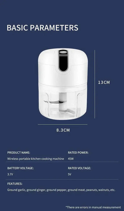 Hachoir Électrique USB