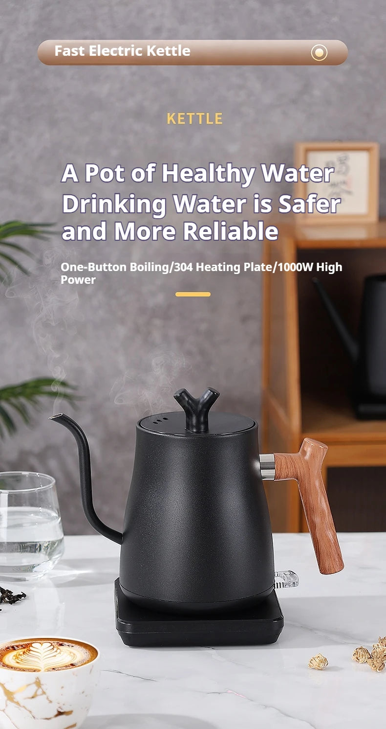 Bouilloire Électrique Intelligente 1000ml - Contrôle Température