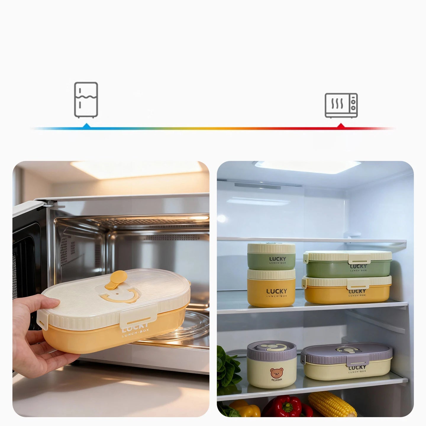 Boîte à Lunch Isolée en Acier Inoxydable 304 - Ovale Anti-fuite